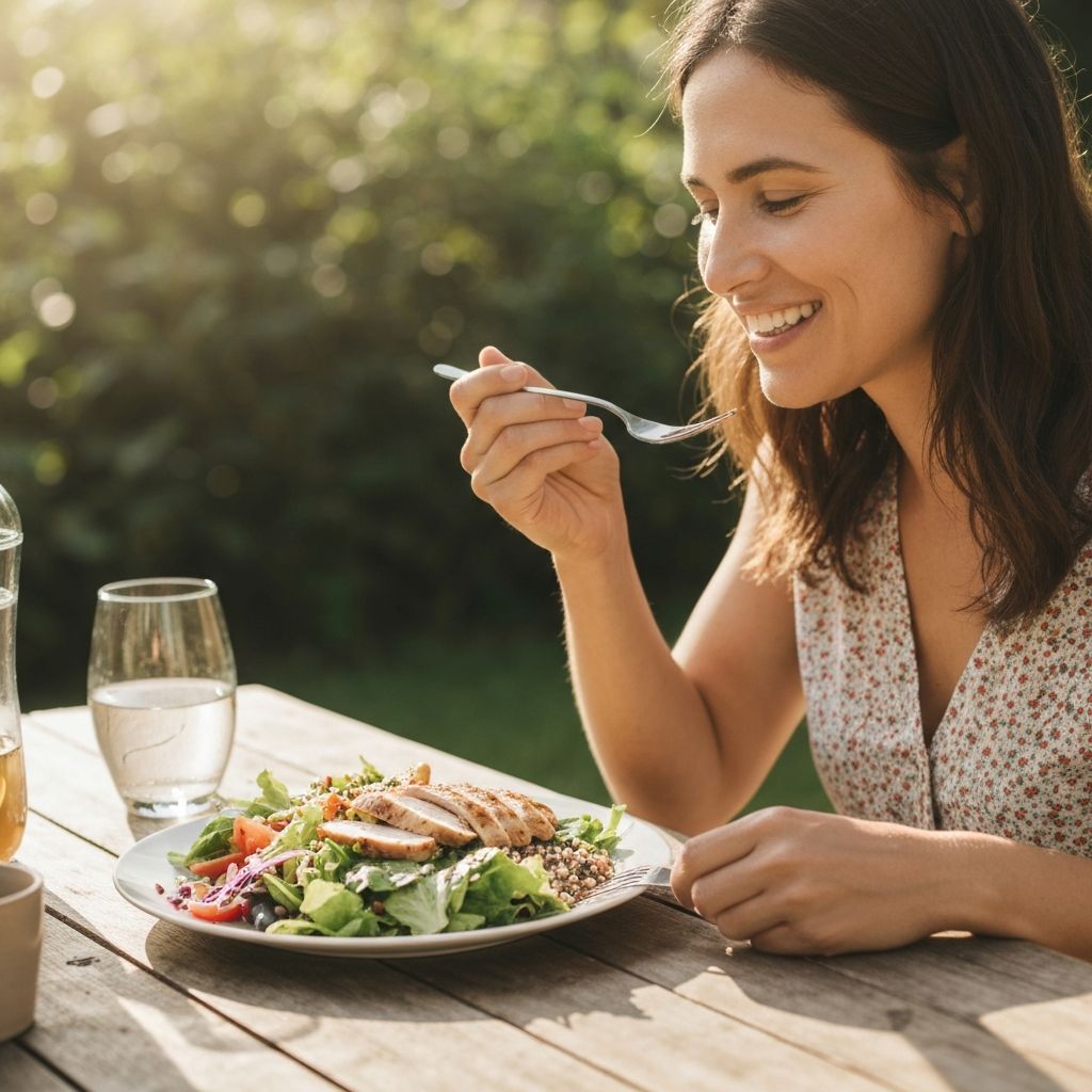 Mindful eating moment